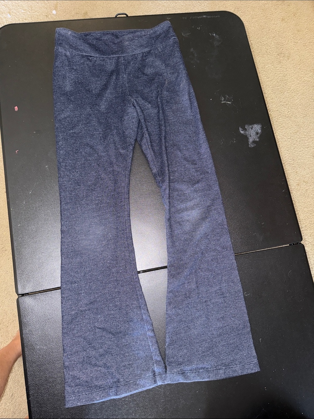 Cat & Jack Navy Blue Pull-On Flare Leggings
